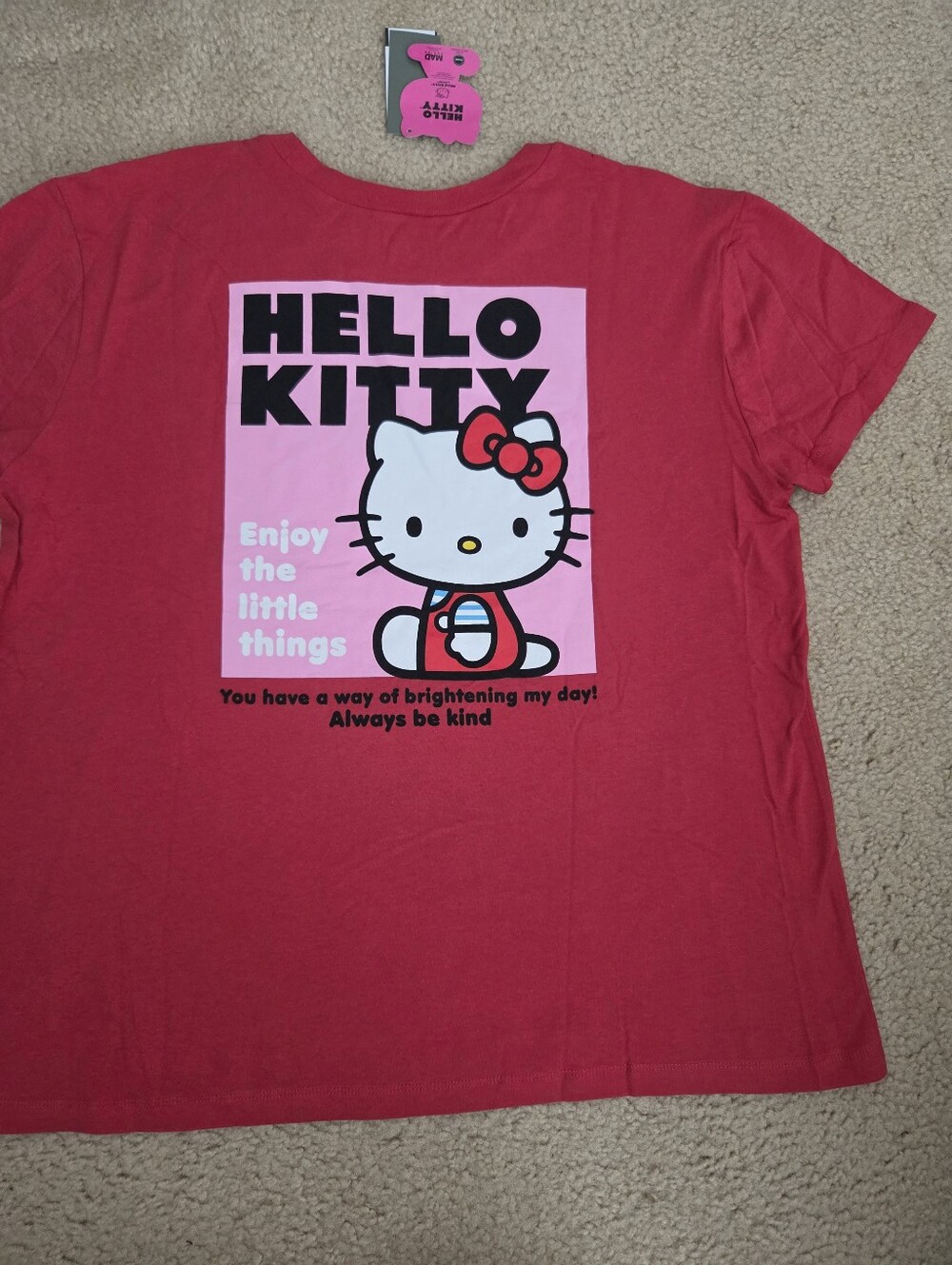 Hello Kitty Cotton Tee Womens L/XL